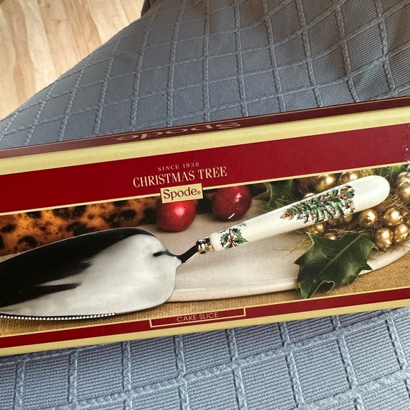 NWT Spode Christmas Tree Cake Slice - Picture 3 of 5